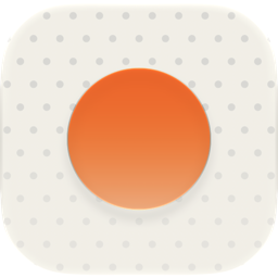 the raum. app icon, light.